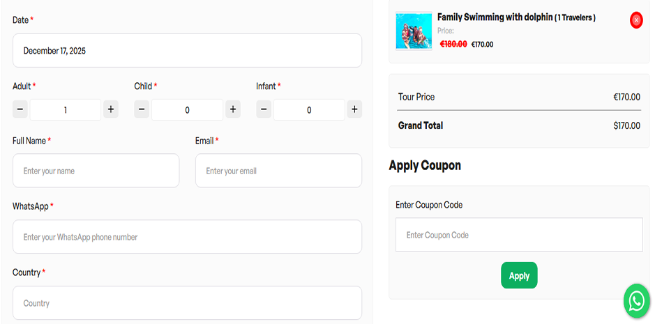  Simplified Booking System