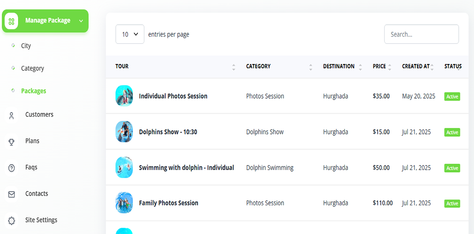 User-Friendly Dashboard